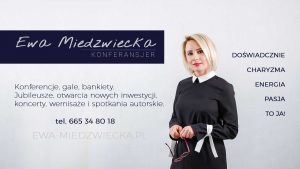 Ewa Miedzwiecka to doświadczony konferansjer oraz dziennikarz.